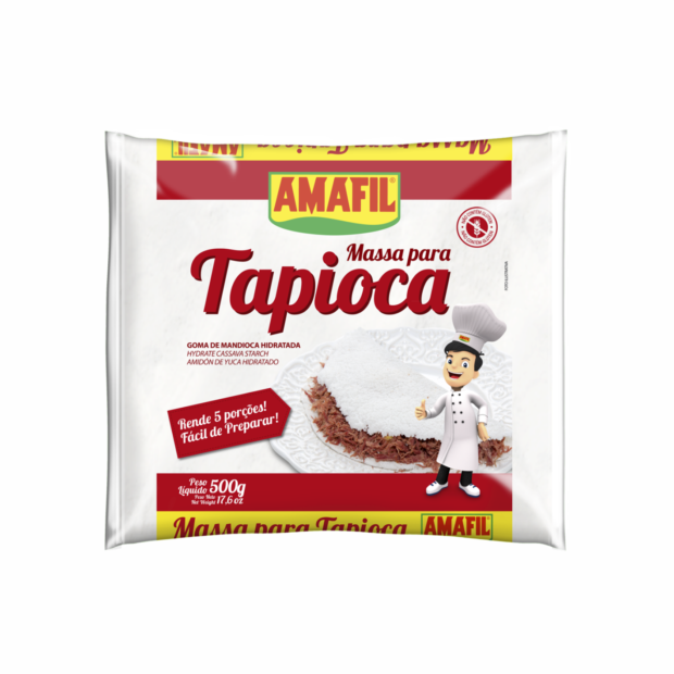 AMAFIL MASSA PRA TAPIOCA 21X500g – REF: AM-0006 - UNICENA