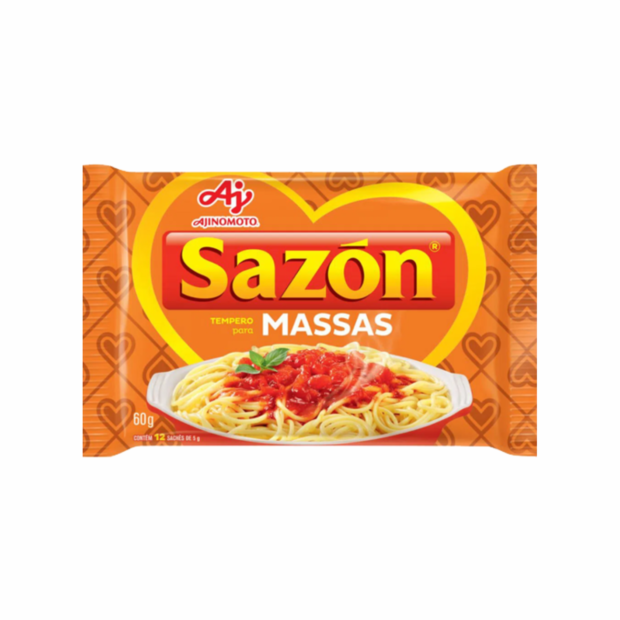 SAZON MASSAS (LARANJA) 12X60gr – REF: SA-0005 - UNICENA