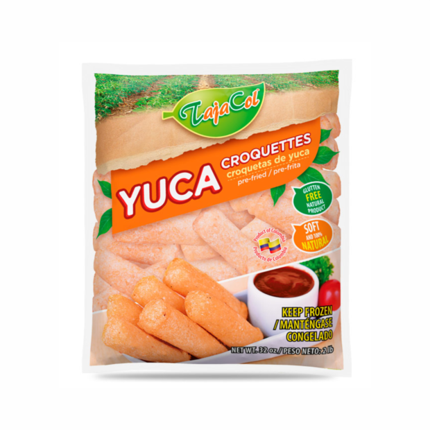 FROZEN YUCA  CROQUETES 10X2lb – REF: FY-0003 - UNICENA