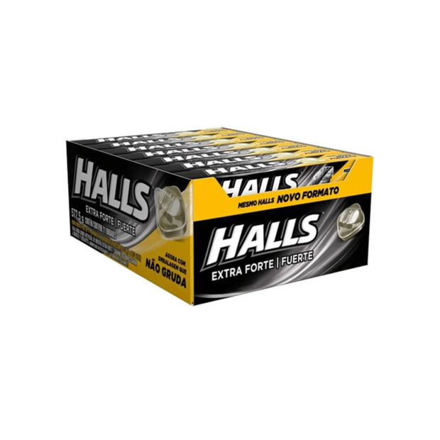 HALLS EXTRA FORTE DISPLAY 21 UN – REF: AD-0002 - UNICENA