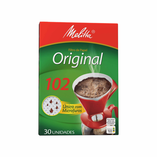 MELITTA FILTRO DE PAPEL 102 6x30un – REF: MEL-0005 - UNICENA