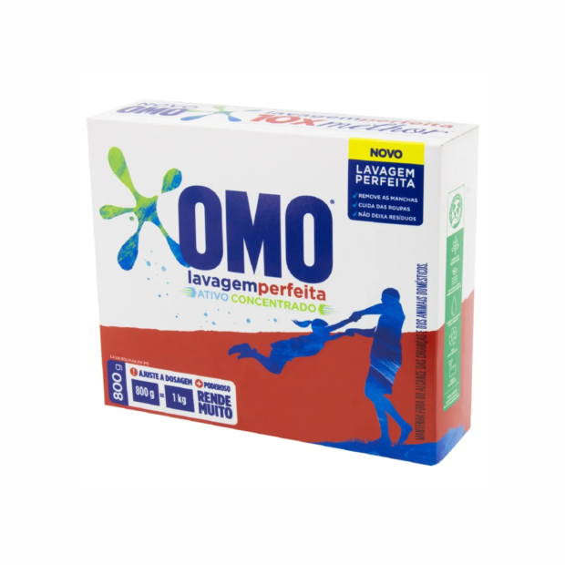 OMO DETERGENTE EM PO 20X800gr – REF: UN-0005 - UNICENA