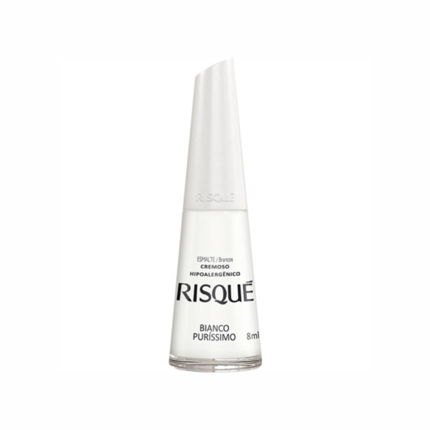 RISQUE ESMALTE BIANCO PURISSIMO 6X8ml – REF: RI-0002 - UNICENA