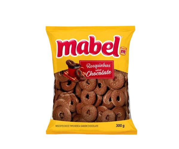 MABEL ROSQUINHA DE CHOCOLATE 32X300gr – REF: MB-0012 - UNICENA