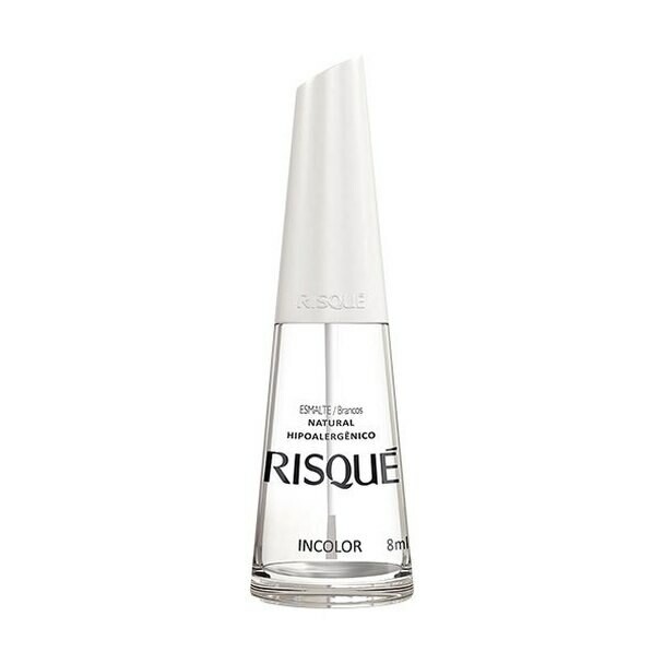 RISQUE ESMALTE INCOLOR 6X8ml – REF: RI-0018 - UNICENA