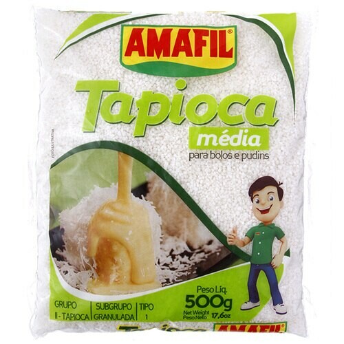 AMAFIL TAPIOCA MEDIA GRANULADA 20X500g – REF: AM-0003 - UNICENA