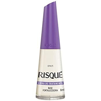 RISQUE ESMALTE BASE FORTALECEDORA 6X8ml – REF: RI-0020 - UNICENA