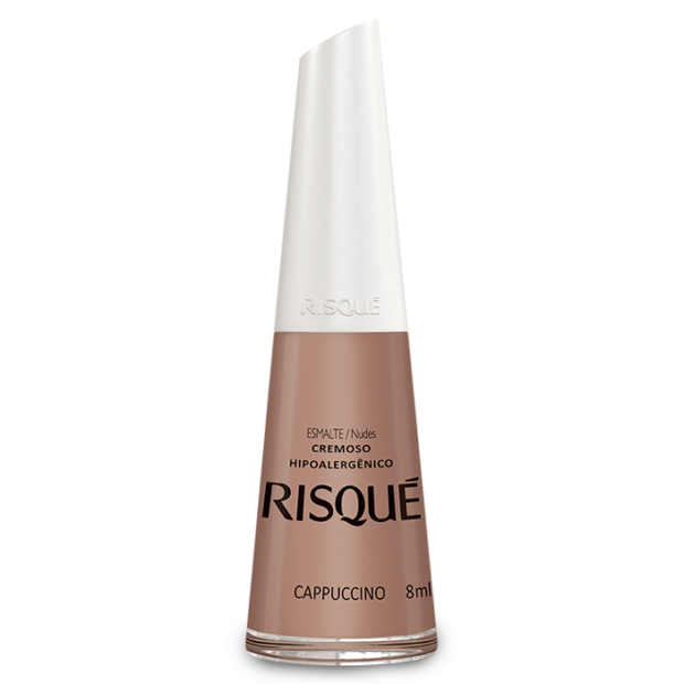 RISQUE ESMALTE CAPUCCINO 6X8ml – REF: RI-0022 - UNICENA