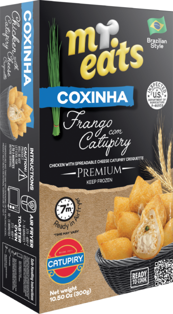 Mr.eats Coxinha de Frango C/Catupiry Fried 14x300g-REF: ME-0020 - UNICENA