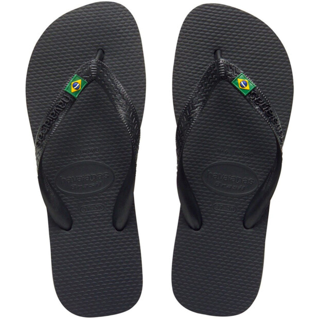 HAVAIANAS SAND. BRASIL PRETO 41/42 – REF:HAV-0029 - UNICENA