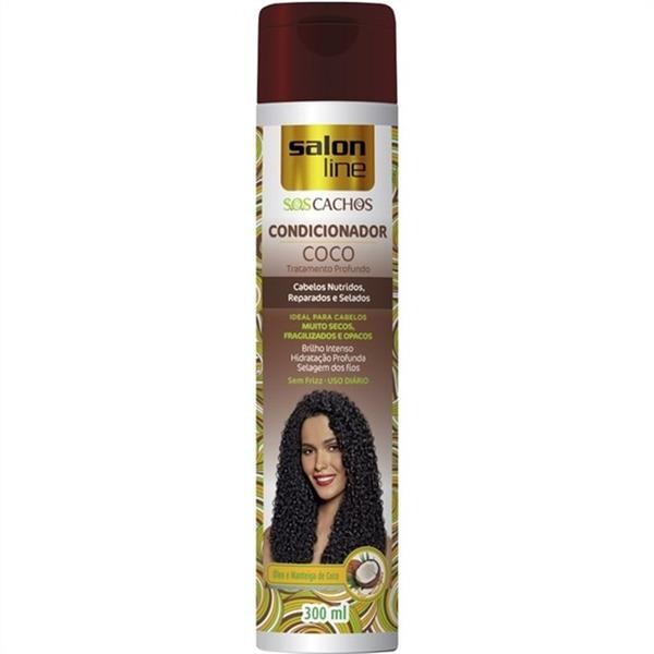 SALON LINE SOS CACHOS COCO COND. 12x300ml – REF: SL-34850 - UNICENA