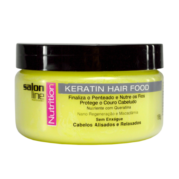 SALON LINE POMADA KERATINA HAIR FOOD 6x195g – REF: SL-08295 - UNICENA