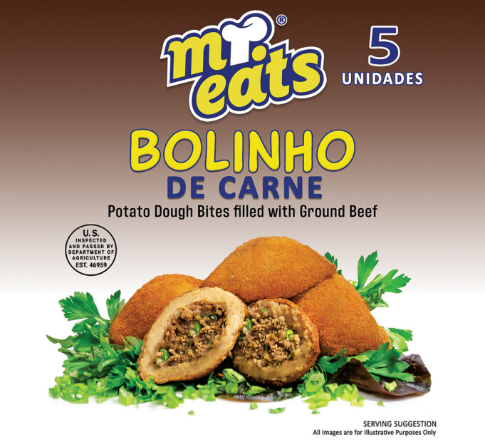 Mr. eats BOLINHO DE CARNE BIG (FOOD SERVICE) 6X10UN (130g) – REF:ME-0089 - UNICENA