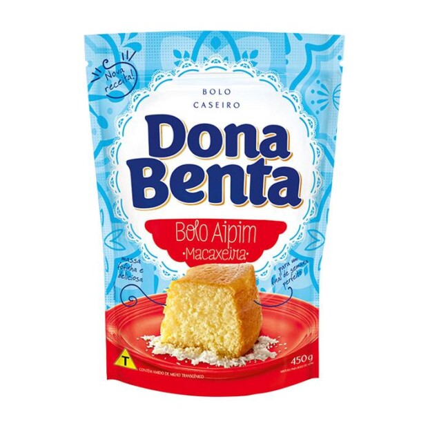 D. BENTA MISTURA P/ BOLO AIPIM 12X450gr- REF: DB-0005 - UNICENA