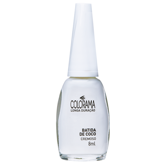 COLORAMA ESMALTE BATIDA DE COCO 6X8ml – REF: CO-0004 - UNICENA