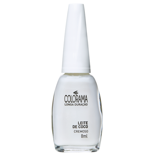 COLORAMA ESMALTE LEITE DE COCO 6X8ml  – REF:CO-0020 - UNICENA