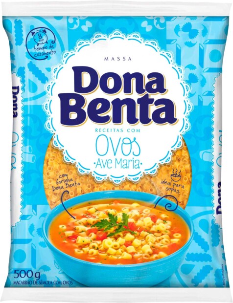 D.BENTA MASSA AVE MARIA OVOS 24X500gr – REF: DB-0020 - UNICENA