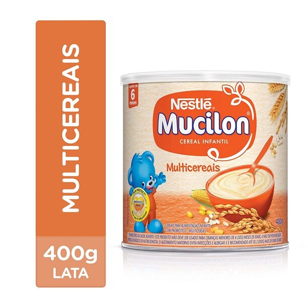 NESTLE MUCILON MULTI CEREAIS LATA 18X400gr – REF: NE-0064 - UNICENA