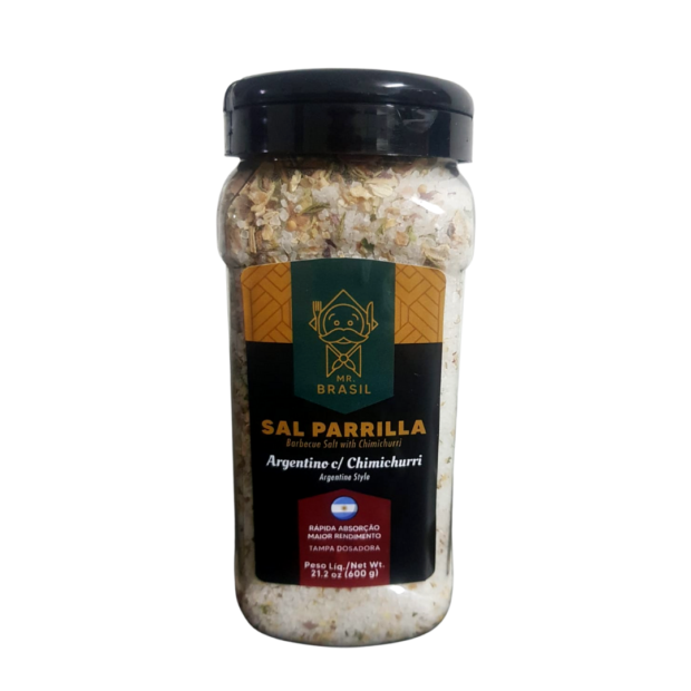 MR. BRASIL SAL PARRILLA C/ CHIMICHURRI 12X600gr – REF: MR-0018 - UNICENA