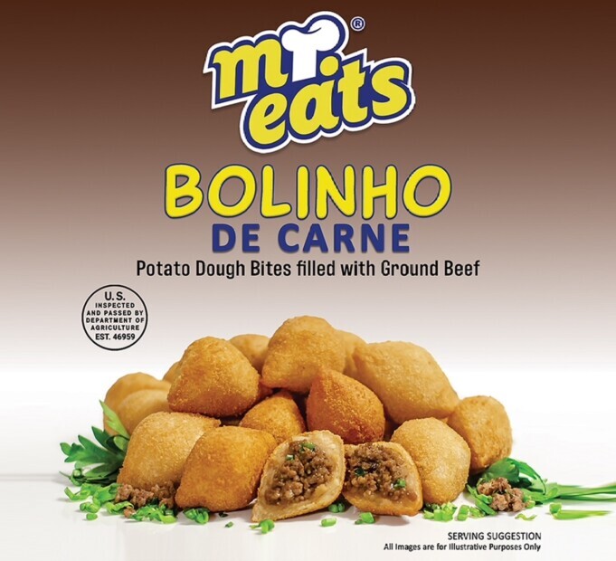 Mr.eats BOLINHO DE CARNE (FOOD SERVICE) 12X600g – REF: ME-3067 - UNICENA