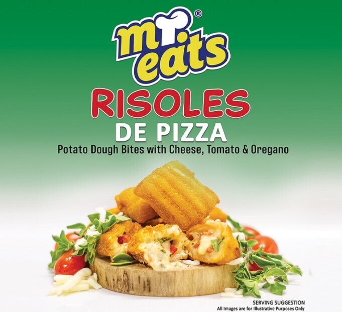 Mr.eats RISOLES DE PIZZA (FOOD SERVICE) 12X600g – REF: ME-3078 - UNICENA