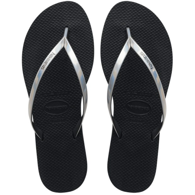 HAVAIANAS SAND. YOU METALLIC NOVO GRAFITE 39/40 – REF: HAV-0143 - UNICENA