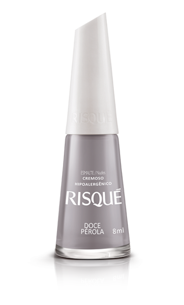 RISQUE ESMALTE DOCE PEROLA 6X8ml – REF: RI-0045 - UNICENA