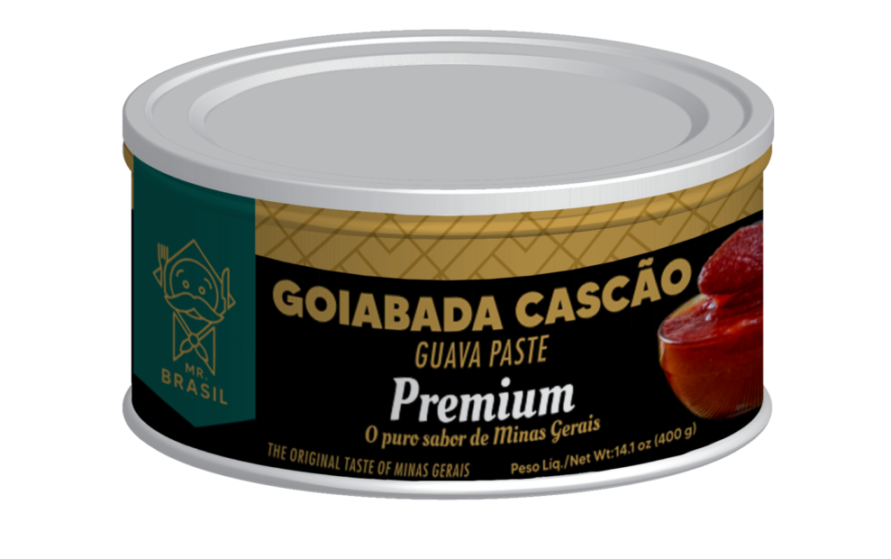 MR. BRASIL GOIABADA CASCAO DE COLHER PREMIUM  (LATA 12X400gr.) – REF: MR-0021 - UNICENA