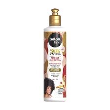 SALON LINE CACHOS SOS ATIVADOR RICINO E QUERATINA 6X300ml – REF: SL-95172 - UNICENA