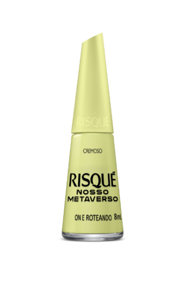 RISQUE ESMALTE NOSSO METAVERSO ON E ROTEANDO 6X8ml – REF: RI-0058 - UNICENA