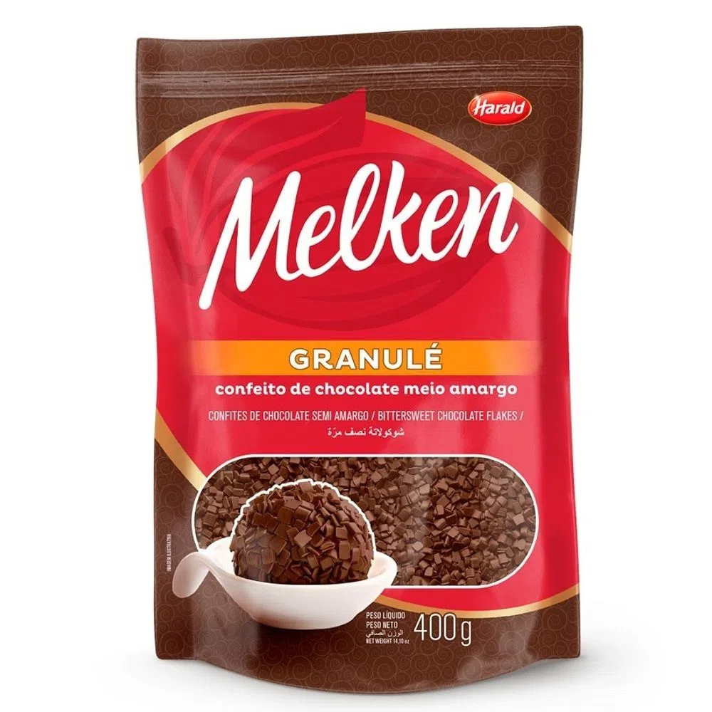 HARALD MELKEN GRANULE CHOC. AMARGO 12X400gr – REF: HR-0014 - UNICENA