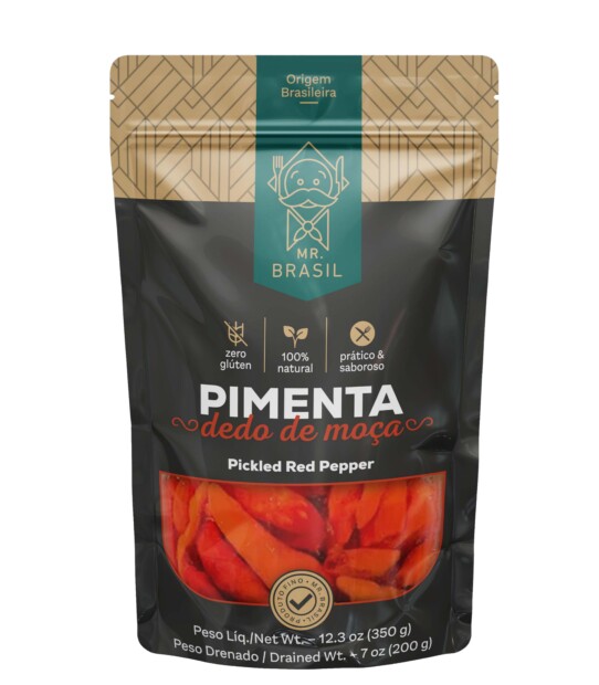 MR. BRASIL PIMENTA DEDO DE MOCA POUCH 12X200GR – REF: MR-0037 - UNICENA