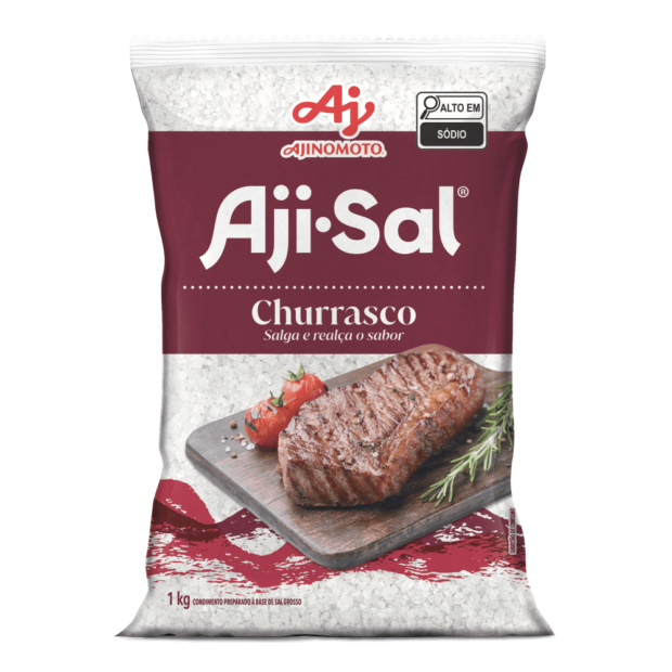 AJI SAL CHURRASCO 12X1Kg – REF: AJI-0002 - UNICENA