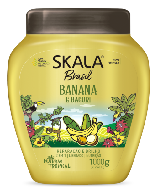 CREME SKALA BANANA E BACURI 6x1kg – REF: SK-0043 - UNICENA