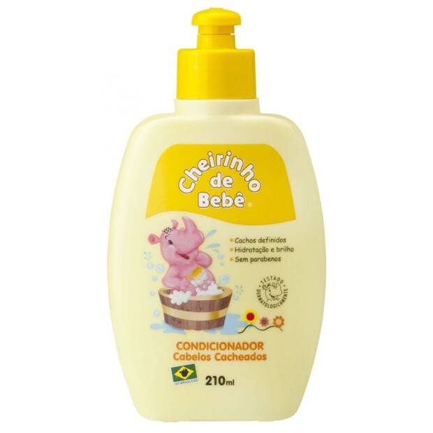 CONDICIONADOR CABELOS CACHEADOS CHEIRINHO DE BEBE 12X210ML – REF: CHE-0015 - UNICENA